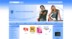 Desktop Screenshot of bedrockcommunications.co.uk